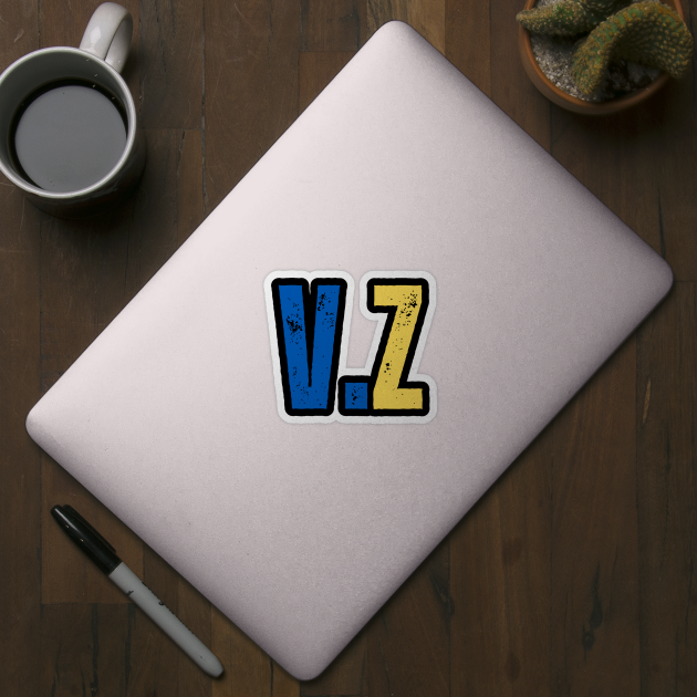 Volodymyr Zelenskyy V Z by Creatifly Graphic Tees